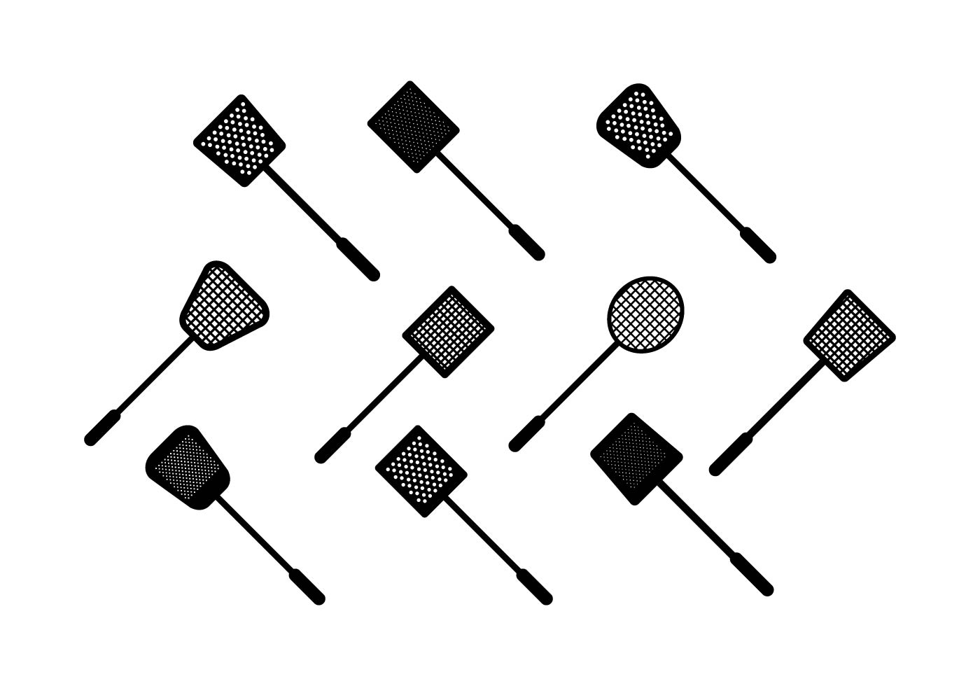 Free Fly Swatter Vector 144267 Vector Art at Vecteezy