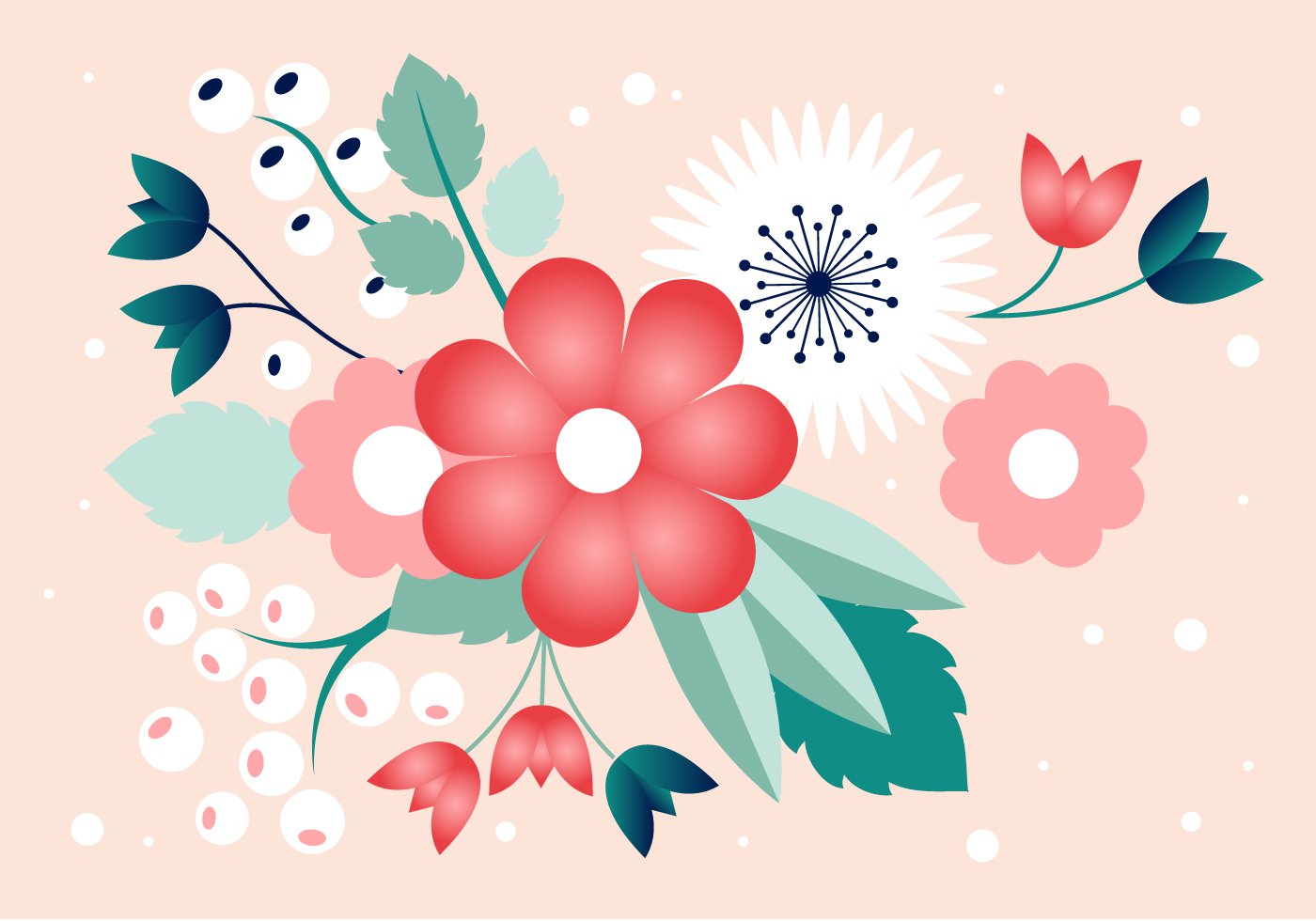 Download Spring Flower Vector Design - Download Free Vectors ...