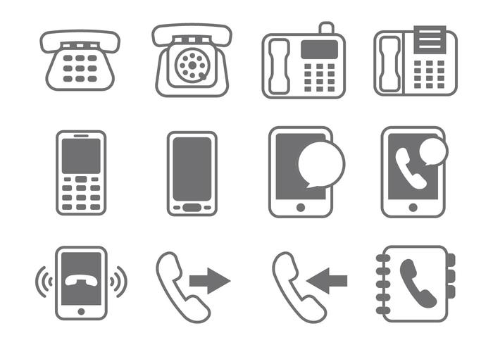 Telephone Element Vector