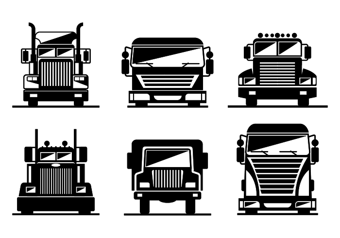 Camion Logo Vectorial vector