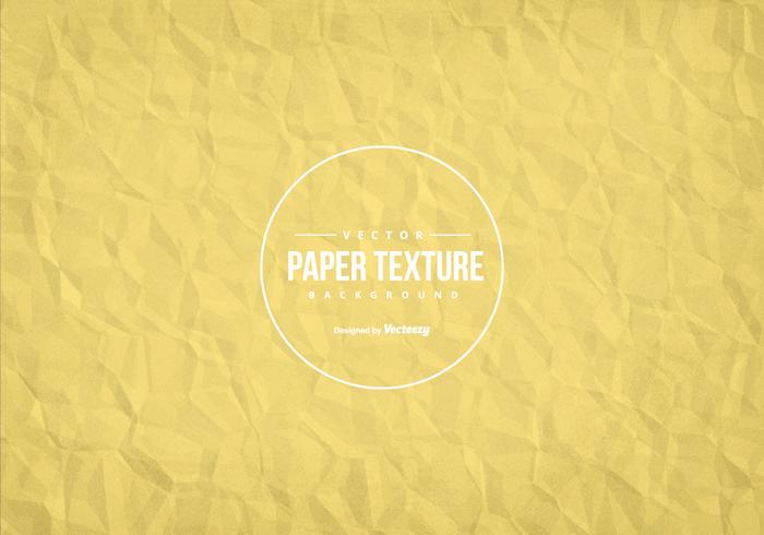 Wrinkled Paper Texture Background vector