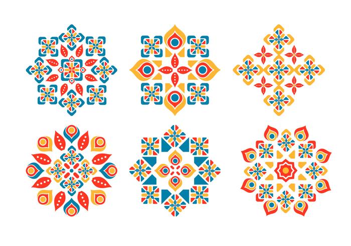 Islámica ornamento Vector Pack