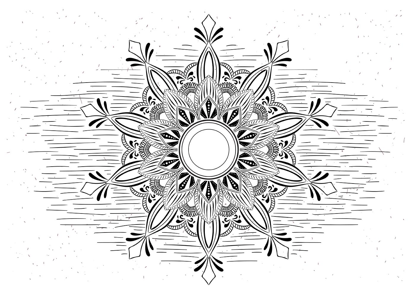 Download Free Vector Mandala Illustration - Download Free Vectors ...