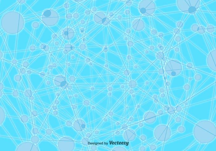 Vector Technologic Molecule Background