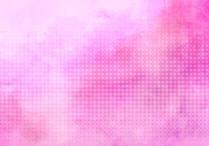 Free Vector Pink Halftone Background