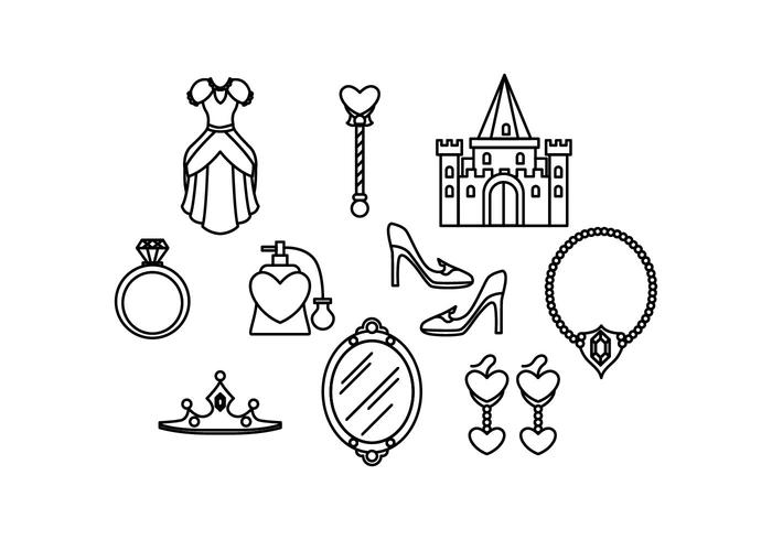 Free Princesa Icon Vector