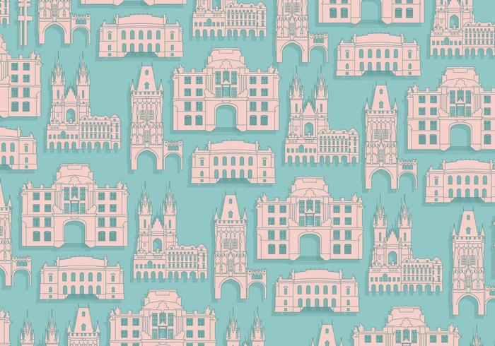 Prague Pattern Vector