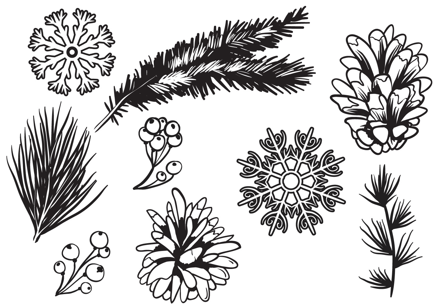 Download Free Winter Forest Vectors 144728 - Download Free Vectors, Clipart Graphics & Vector Art