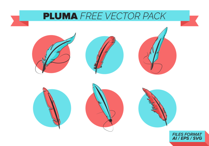 Pluma Free Vector Pack Pluma Free Vector Pack