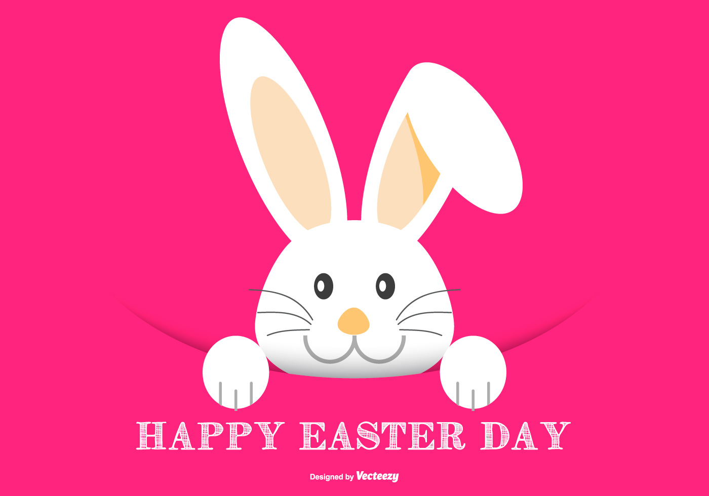 Download Cute Easter Bunny Illustration - Download Free Vectors ...