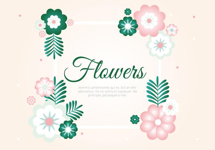 Free Spring Season Vector Background