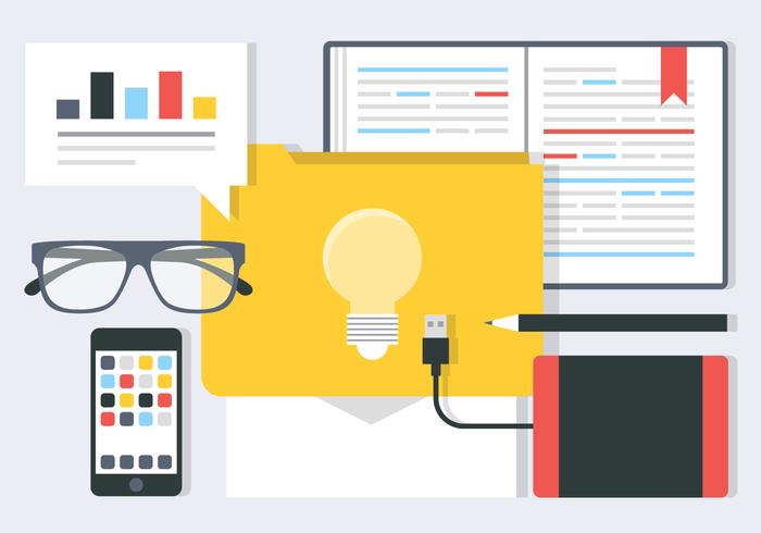 Free Vector Flat Design Illustration