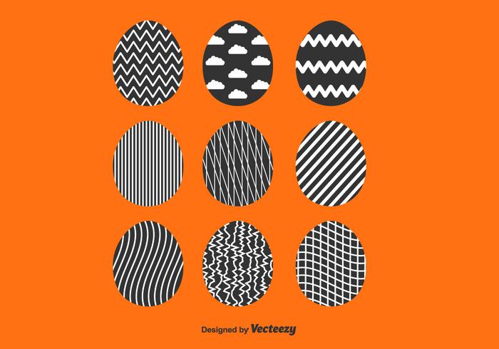 Easter Eggs Vector Set Easter Eggs Vector Set