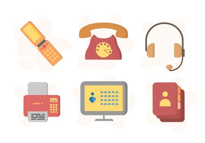 Free Iconic Communication Vectors Free Iconic Communication Vectors