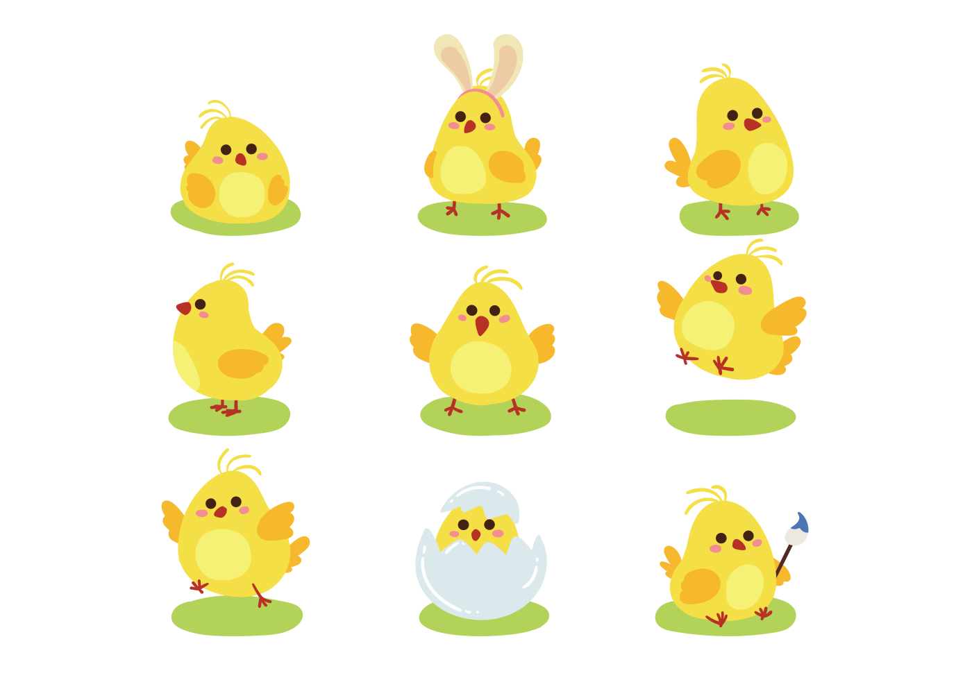 Download the Easter Chick Cute Icons 145074