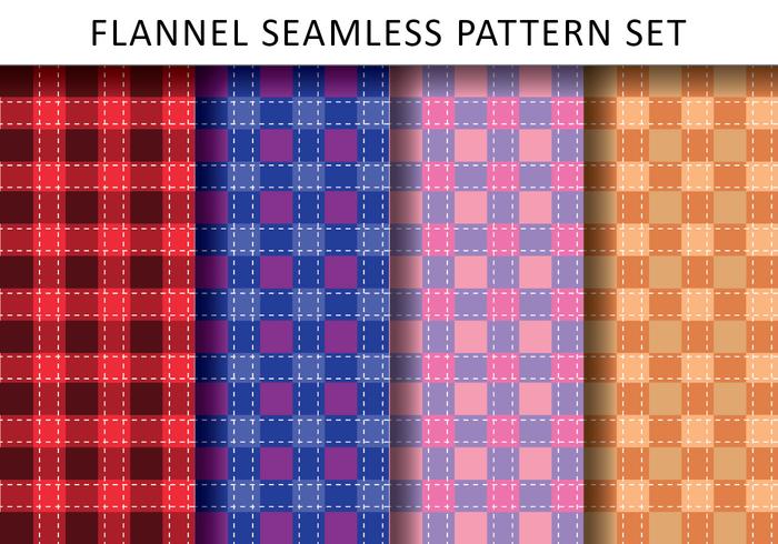Casual Flannel Pattern vector
