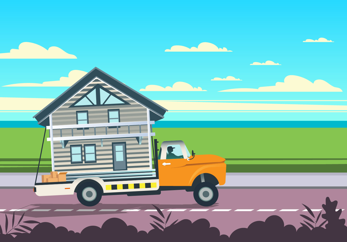 Free Free 118 Moving Truck Svg SVG PNG EPS DXF File
