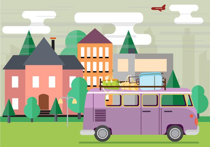 Metropolis Vacation Vector Metropolis Vacation Vector