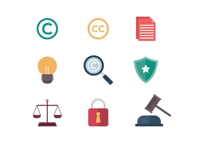 Free Copyright Vector Icons