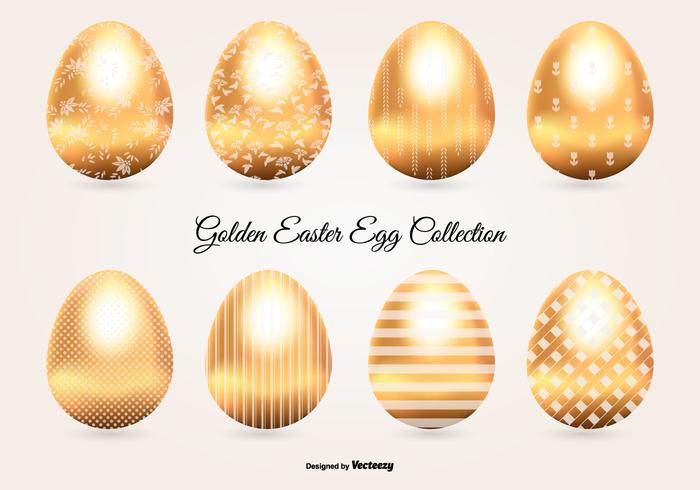 Golden Easter Egg Collection Golden Easter Egg Collection