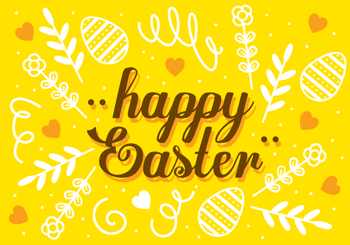 Easter Background vector