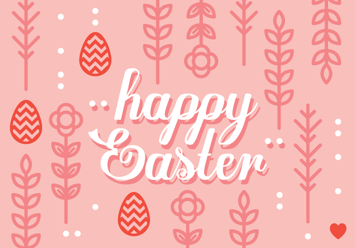 Happy Easter Day Background vector