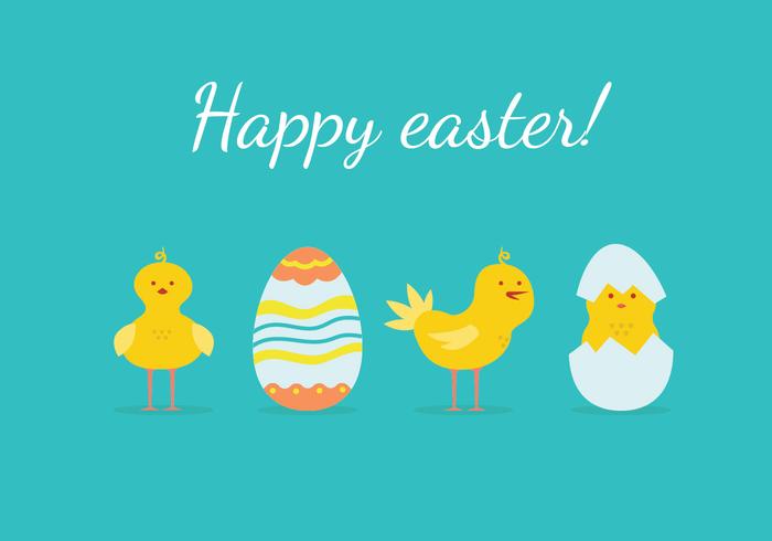 Easter Chick Illustration Easter Chick Illustration