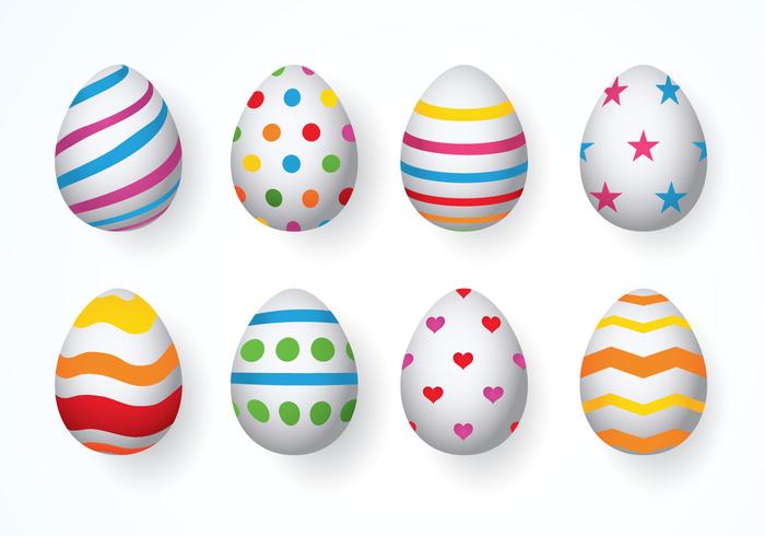 Easter eggs Vector