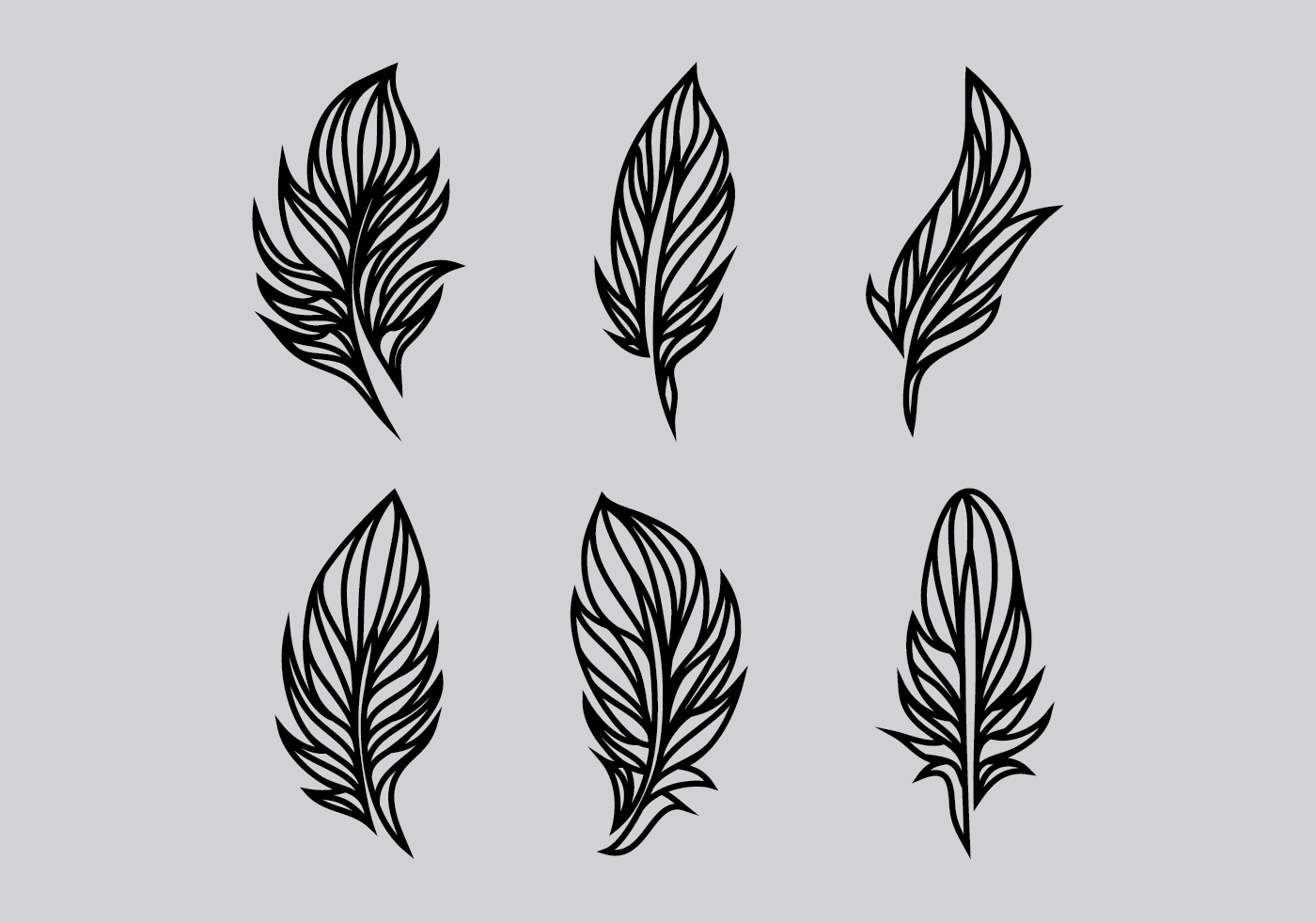 Feather Vector - Download Free Vectors, Clipart Graphics ...