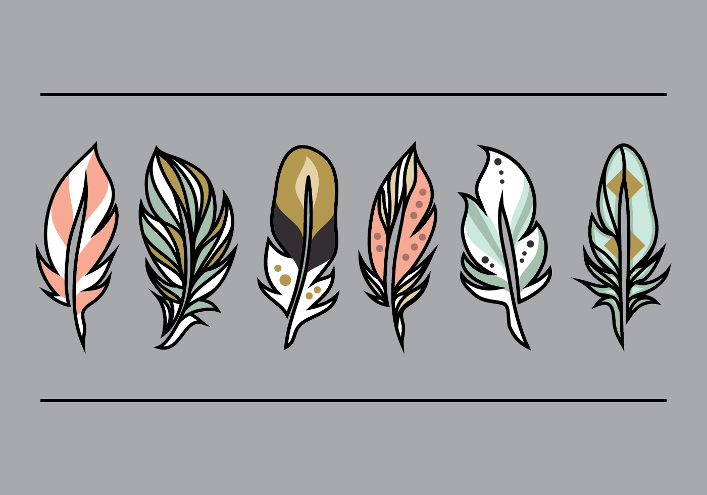 Download Feather Vector Illustration - Download Free Vectors ...