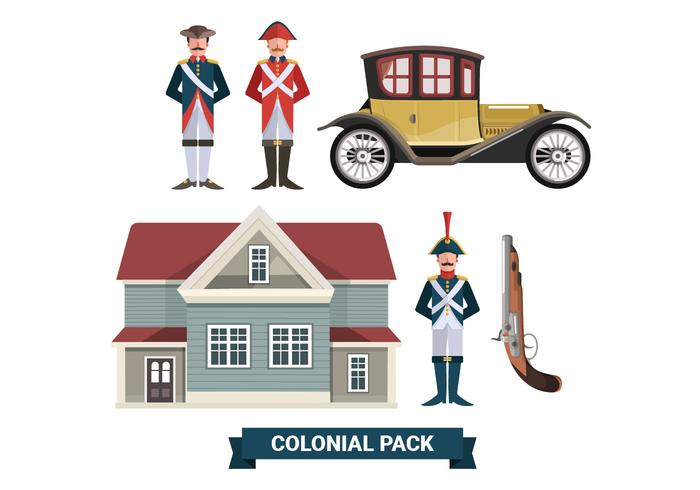 Colonial Pack Vector Collections