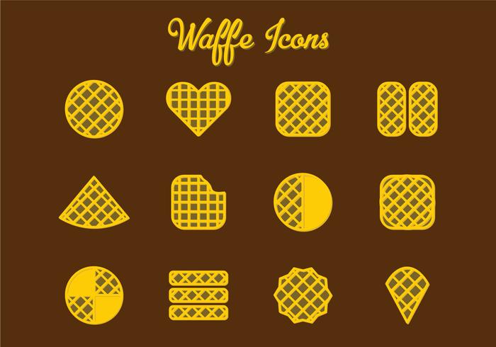 Belgium Waffles vector