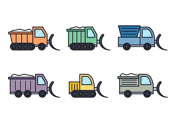 Snow Plow Vectors