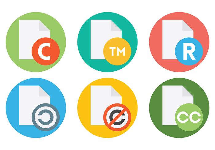 Copyright Vector Icons