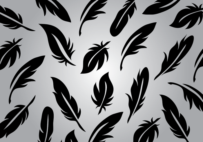 Pluma Vector Background