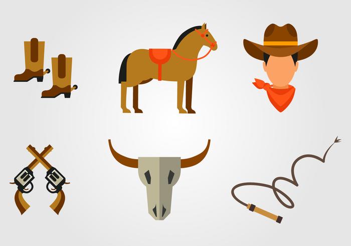 Icono Gaucho plana vector