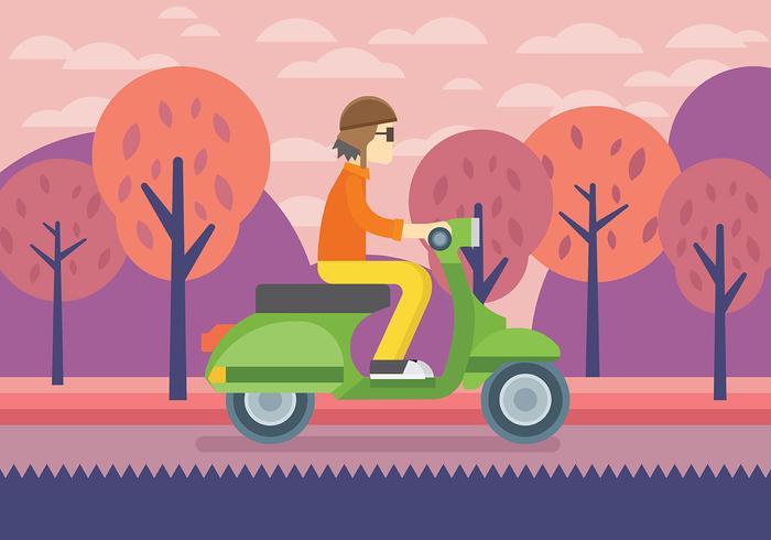 Lambretta Vector Background Lambretta Vector Background