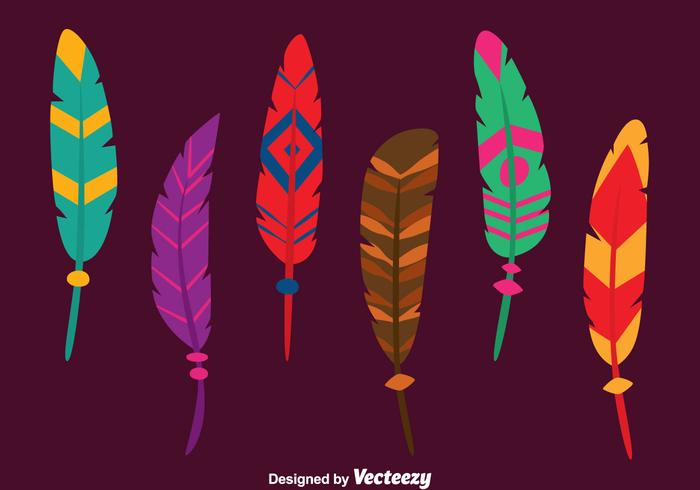 Nice Bird Feather Vectors