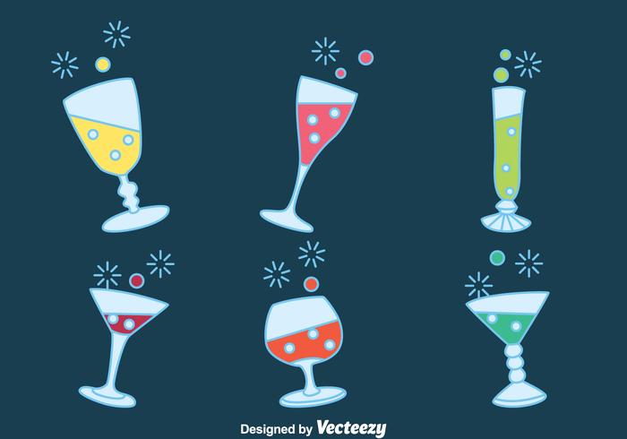 Fizz Drink Party Vectors