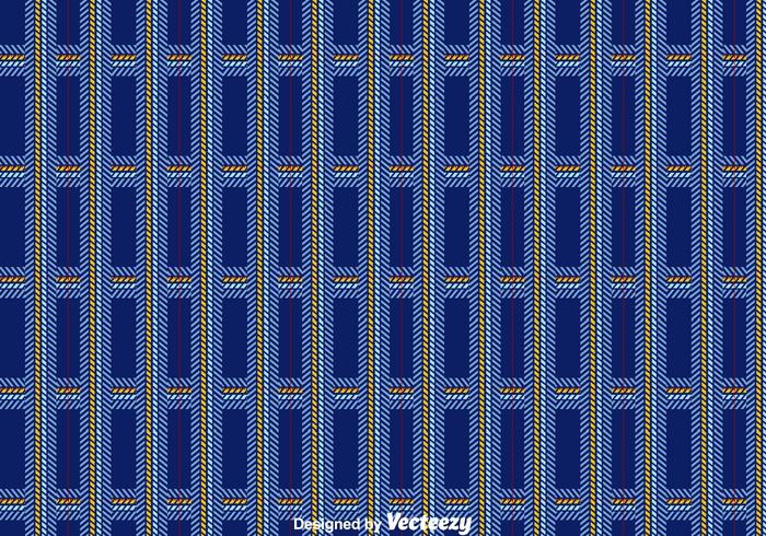 Dark Blue Flannel Pattern Vector