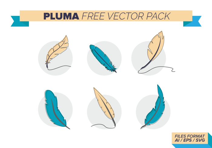 Pluma Free Vector Pack Pluma Free Vector Pack