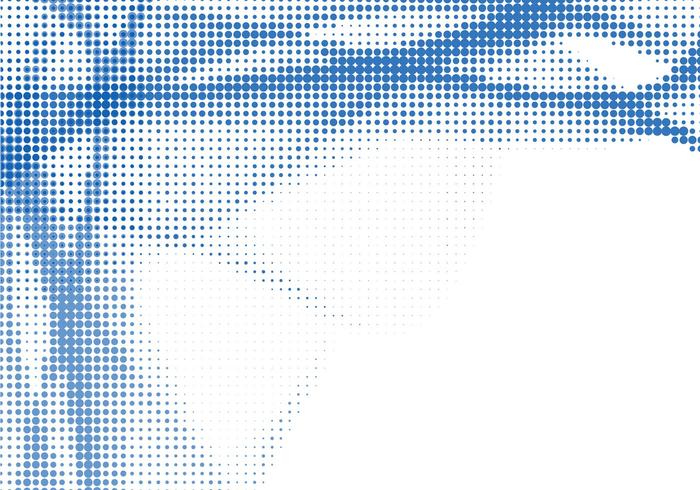 Free Vector Halftone Background