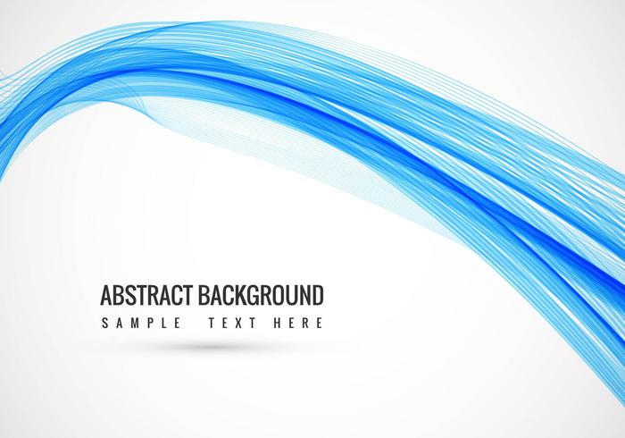 Free Vector Blue Wavy Background