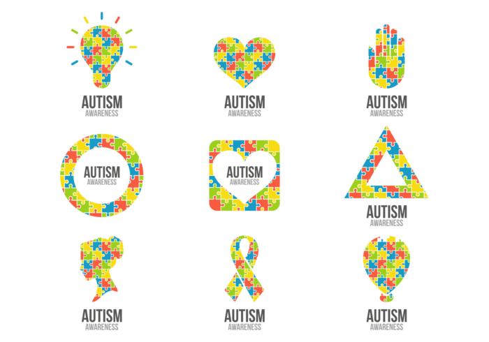 Download Vector Autism Puzzle Ribbon Vectorpicker