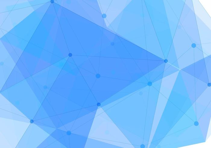 Free Vector Blue Polygon Background