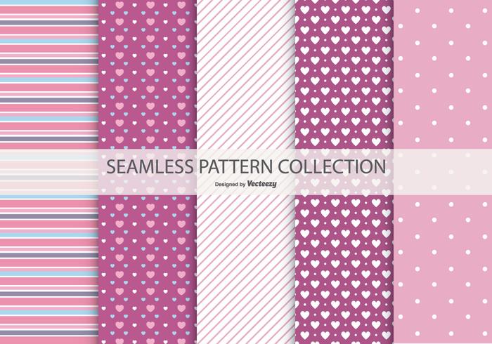 Cute Seamless Patterns Collection Cute Seamless Patterns Collection