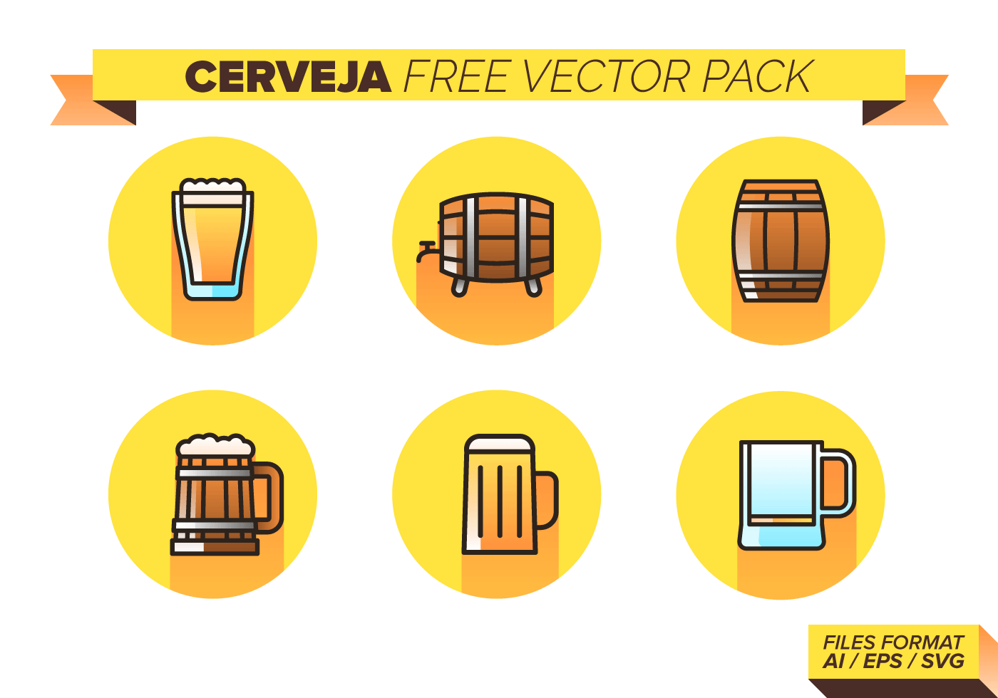 Download Cerveja Free Vector Pack - Download Free Vectors, Clipart ...