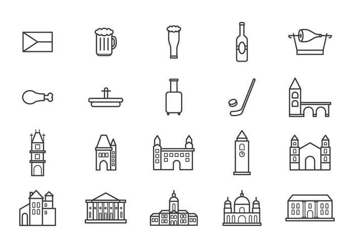 Free Prague Vectors