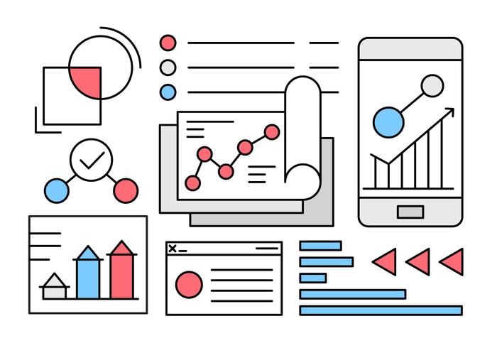 Infografía libre de elementos empresariales vectorial vector