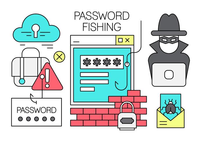 Linear Password Hacking Vector Elements